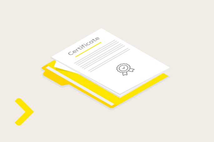 Banner - Certificatat